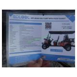 Unused SDLOOL SL-GC42S Electric Golf Cart White