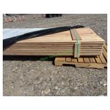 1' X 6' Fir Larch T&G Lumber ~128 Pieces