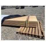 1' X 6' Fir Larch Shiplap Lumber ~128 Pieces