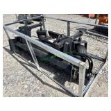 Unused Landhonor Skid Steer Power Rake ~72'