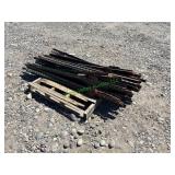 ~42 Used  T-Posts 5.5'