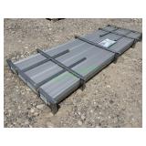 Unused Galvalume Steel Siding ~10' X 3'