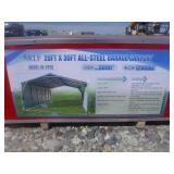 Unused SKLP Metal Garage ~20' X 30'