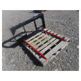 Unused GIYI Skid Steer Bale Fork