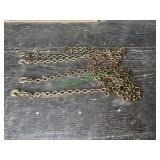 2 Unused 3/8' X 20' G70 Chains **BID X 2**