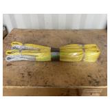 2 Unused 3T X 2M Webbing Slings