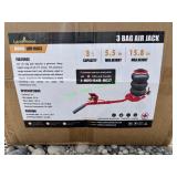 Unused Landhonor 3 Bag Air Jack ~3 Ton