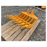 Unused CAT305 Excavator Rake W/Teeth ~32"
