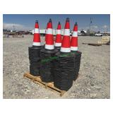 125 Unused Traffic Safety Cones ~ 28"
