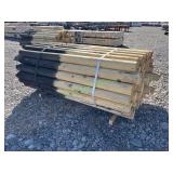 ~50 Unused Round Posts ~5" X 7