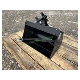 Unused Tilting Excavator Bucket ~24"
