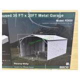 Unused Metal Garage ~30