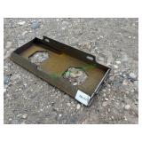 Unused Universal Mini Skid Steer Mounting Plate