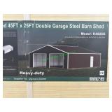 Unused Metal Garage/Barn Shed ~45 X 25