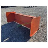 Unused PaBreak Skid Steer Snowplow ~81'