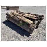 ~80 Pine Half Log Lumber ~8'