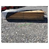 ~1' X 4' X 10' Rough Cut Lumber ~200 Pieces