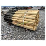 ~50 Unused Round Posts ~5" X 8