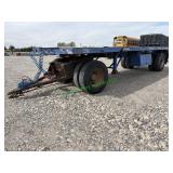1975 Flatbed Single Axle Trailer w/Dolly