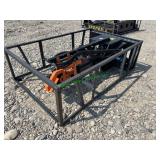 Unused Mower King Skid Steer Trencher ~48"