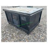 Seed Bin/ Scrap Metal Bins W/ Lid ~84"X60"X40"