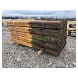 ~25 Unused Square Posts ~8" X 8