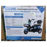 Unused Electric Tricycle