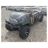 Unused IR SDLG100 6-Seat Electric Golf Cart Gray