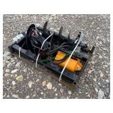 Unused GIYI Skid Steer Heavy Duty Auger w/ 3 Bits