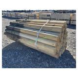 ~50 Unused Round Posts ~5" X 7