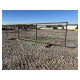 Unused Heavy Duty Steel Stock Panel w/ 12' Gate
