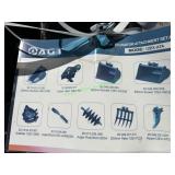 Unused AGT Mini Excavator Attachments (9)