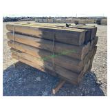 ~25 Unused Square Posts ~8" X 7