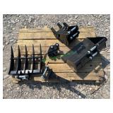 Unused AGT Mini Excavator Attachments (5)
