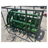 Unused AGT Skid Steer Grapple  Bucket ~77"