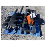 Unused Wolverine Skid Steer Auger 12" & 18"