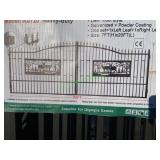 Unused Bi-Parting Steel Decorative Gate 20