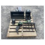 Unused AGT Mini Excavator Attachments (5)