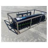 Unused Mower King Angle Broom ~72'