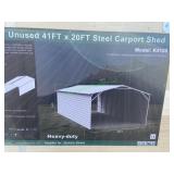 Unused Steel Carport/Shed ~41