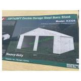 Unused Metal Garage/Barn Shed ~33