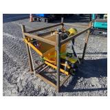 Unused GIYI Skid Steer Hydraulic Pile/Post Hammer