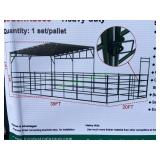Unused Portable Livestock Pen/Shed ~39
