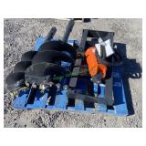 Unused Wolverine Skid Steer Auger 12" & 18"