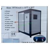 Unused Portable Toilet w/Shower