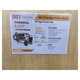 Unused AGT 3000 PSI Hot Water Pressure Washer