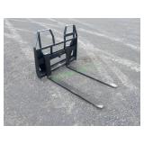 Unused AGT Wheel Loader/ Euro Mount Forks ~48'