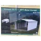 Unused Metal Garage ~30