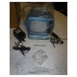 Portable 5" B/W Television and AM/FM Radio