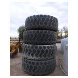 23.5R 25   Loader Tires- Set of 4